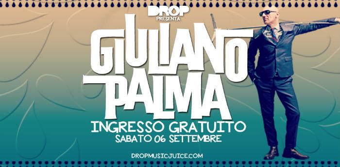 Locandina del concerto di Giuliano Palma all'Arenile Reload di Napoli