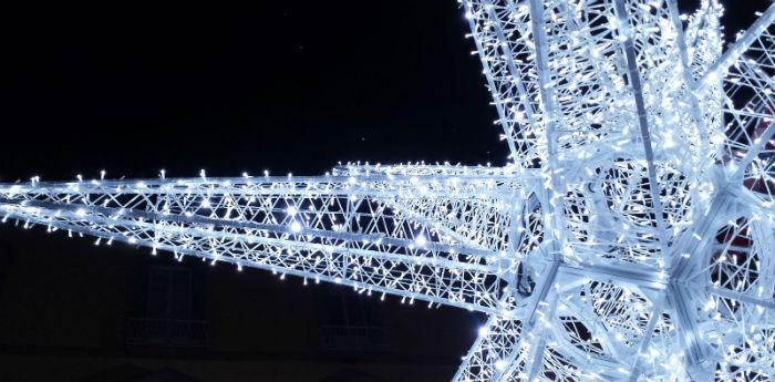 Le luminarie natalizie al Vomero per Natale a Napoli 2014
