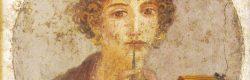 Ritratto di Saffo al Museo Archeologico di Napoli