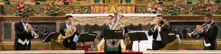 Quintessenza Brass, concerto dell'Epifania