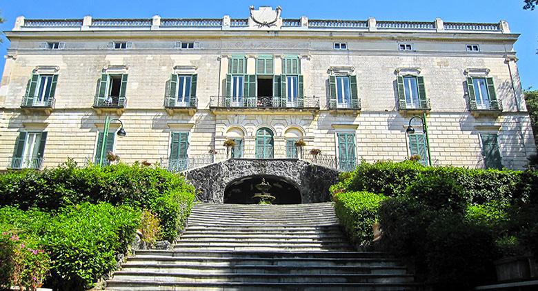 La Villa Floridiana à Naples