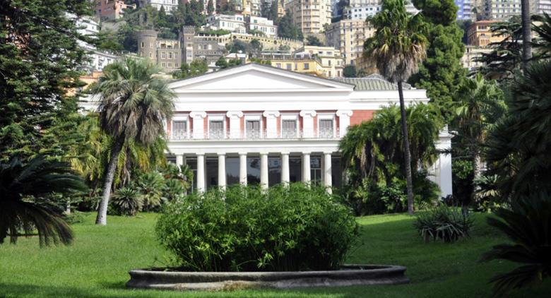 Die Villa Pignatelli in Neapel