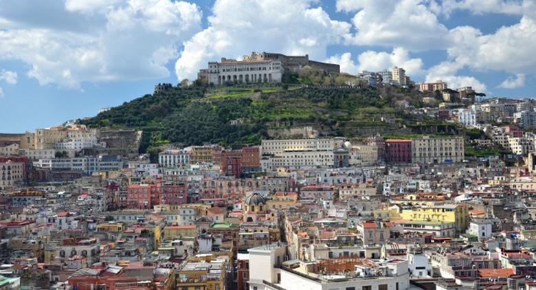 The Vomero district in Naples