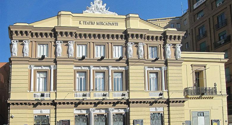 The Mercadante Theater in Naples