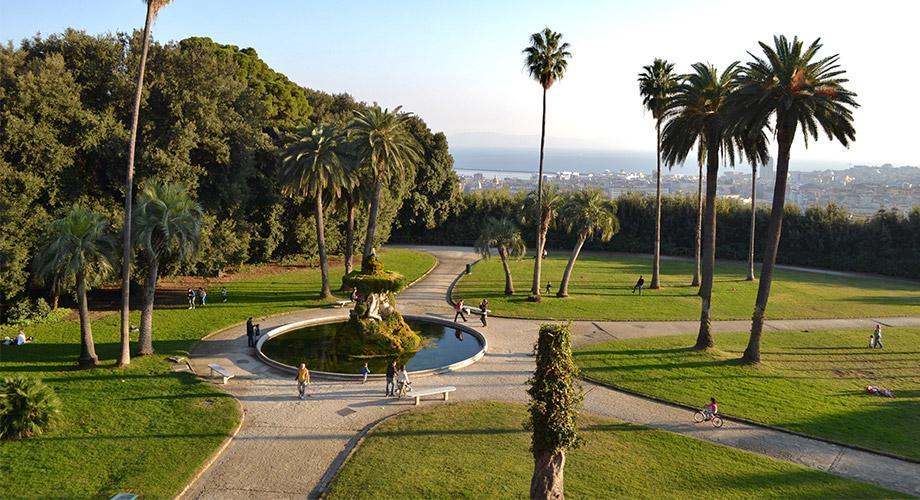 Viali del Bosco di Capodimonte a Napoli