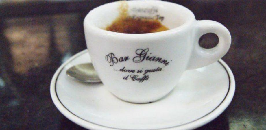 Coffee at the Gianni Bar