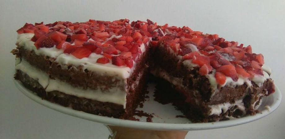 torta vegan o grin