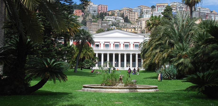 Parco delle Villa Pignatelli a Napoli