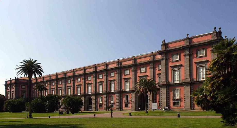 Exterior of the Capodimonte Museum in Naples