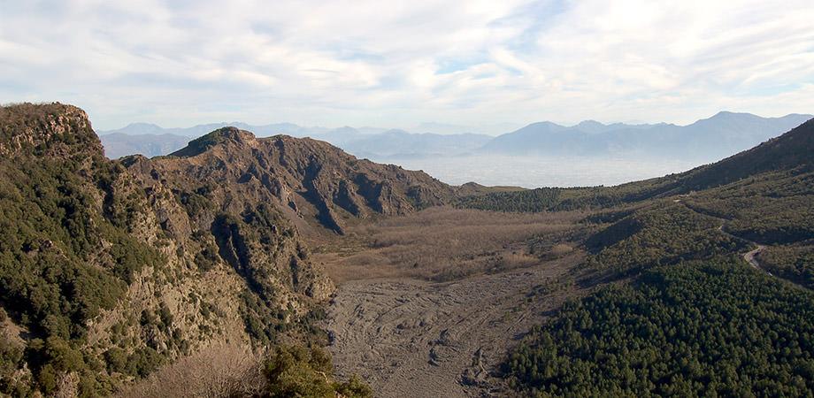 Nel Parco Nazionale del Vesuvio la Valle dell'Inferno