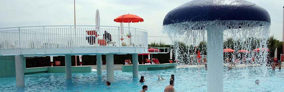 Piscina laguna per bambini al Lido Varca d'Oro