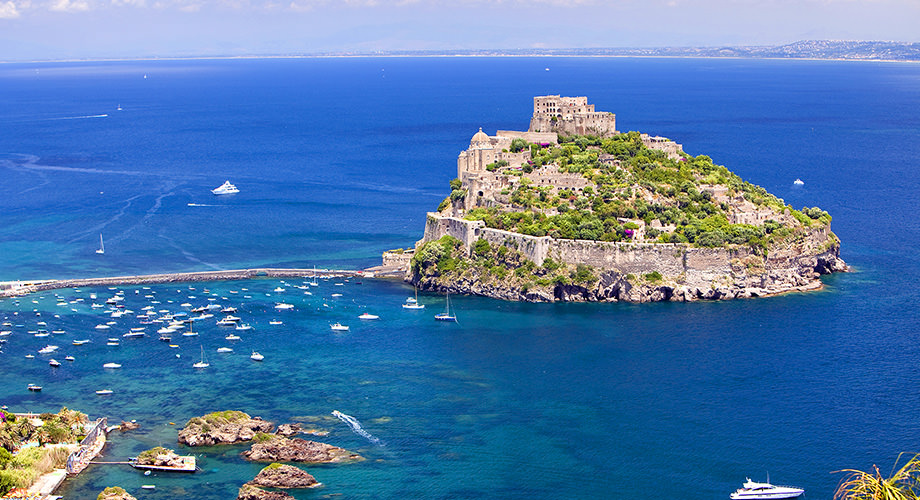 Aragonese Castle in Ischia