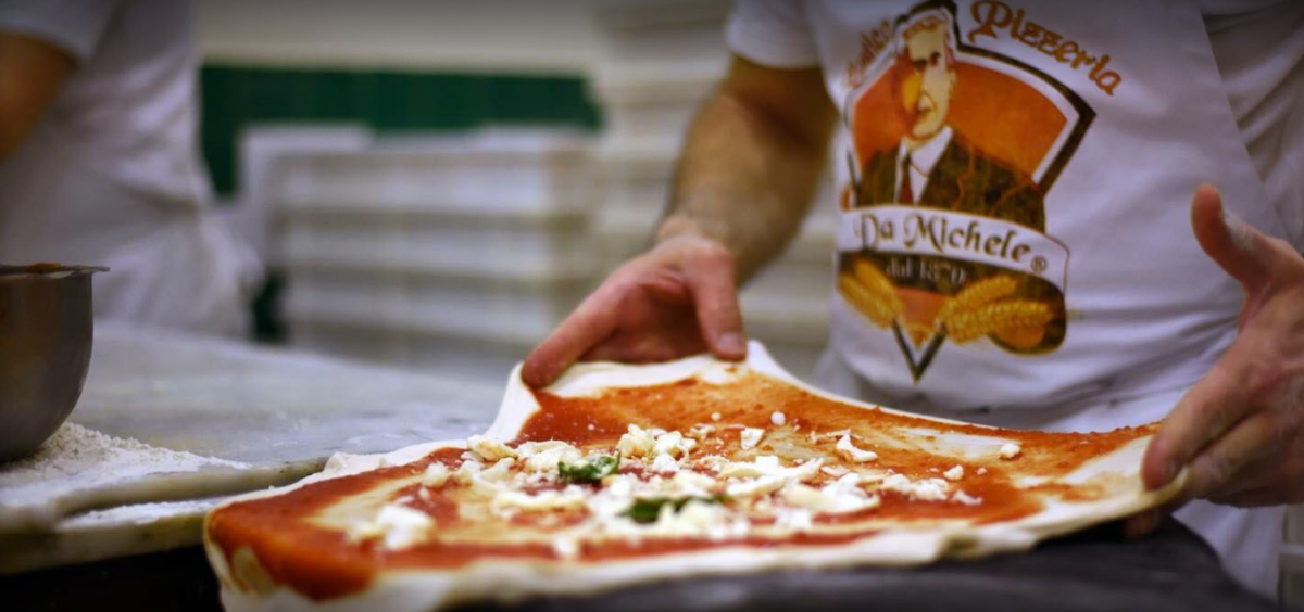 ancient pizzeria from michele to naples