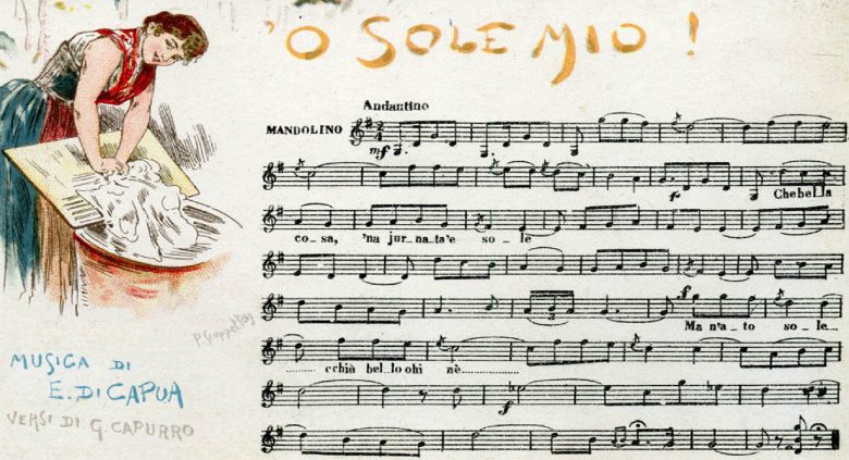 O Sole Mio by E.dCapua - sheet music on MusicaNeo