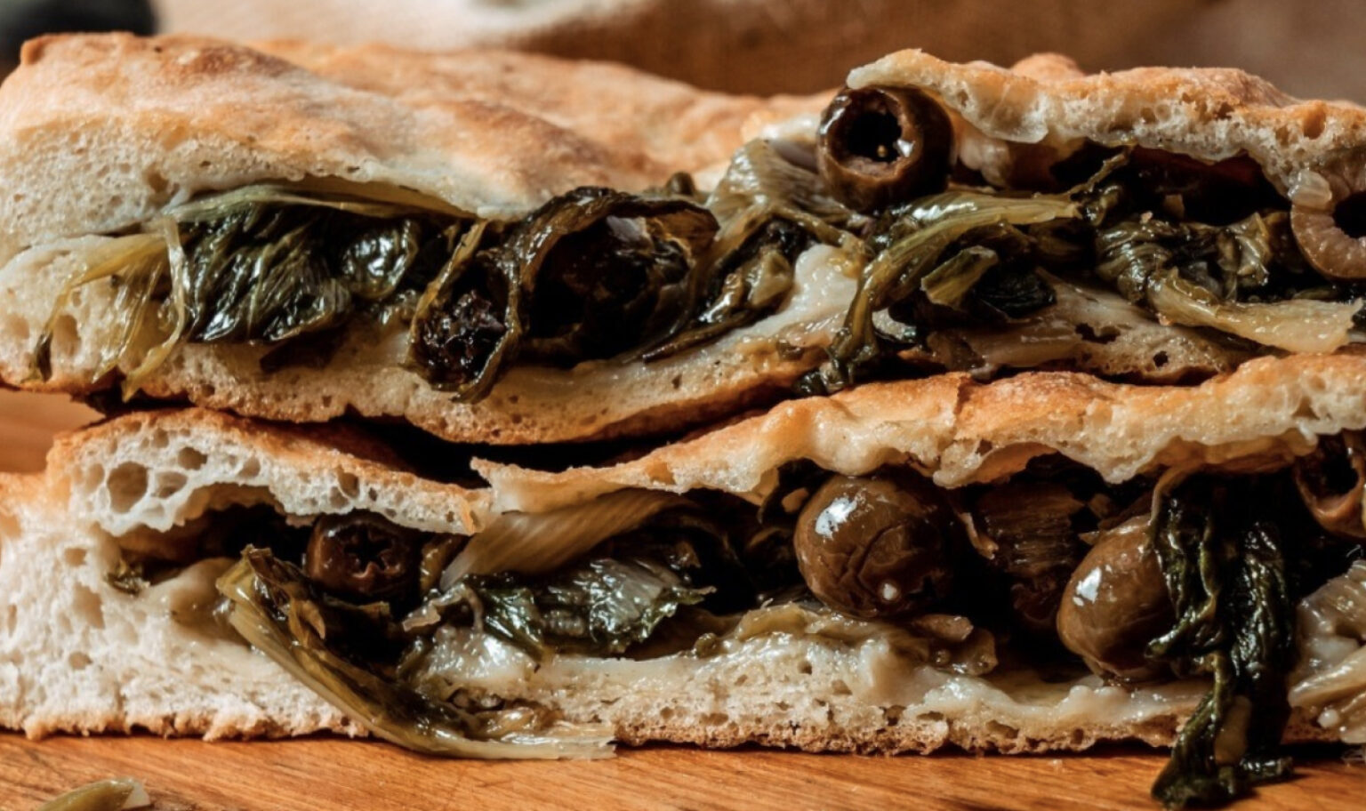 pizza di scarola alla napoletana