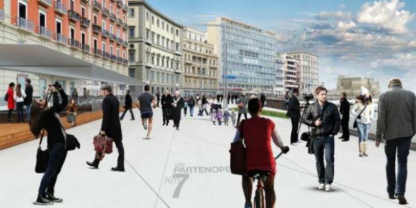 Lungomare Napoli 2015 progetto