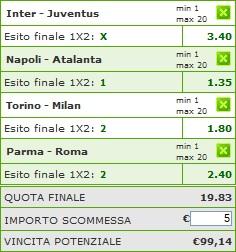 Pronostici Scommesse 3a 