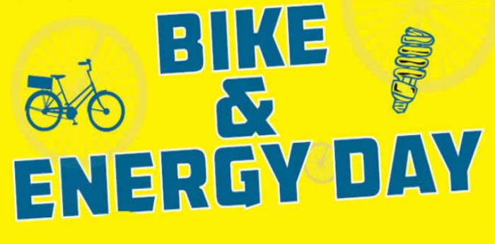 Bike & Energy Day Poster für das Neapel Event in der Toledo Metro