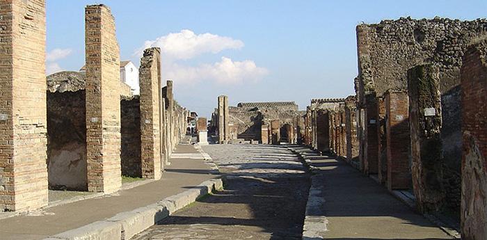 entrada libre a las excavaciones de Pompeya