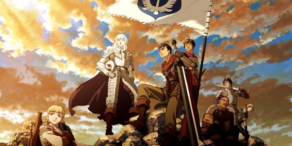 Berserk the golden age will be released at the UCI and at The Space Cinema