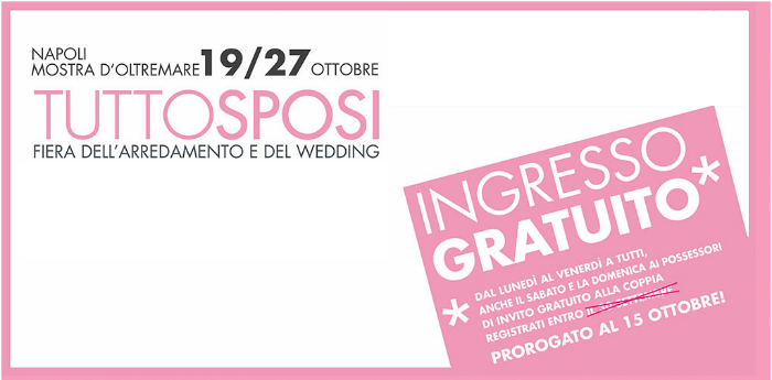 在Mostra D'Oltremare的TuttoSposi