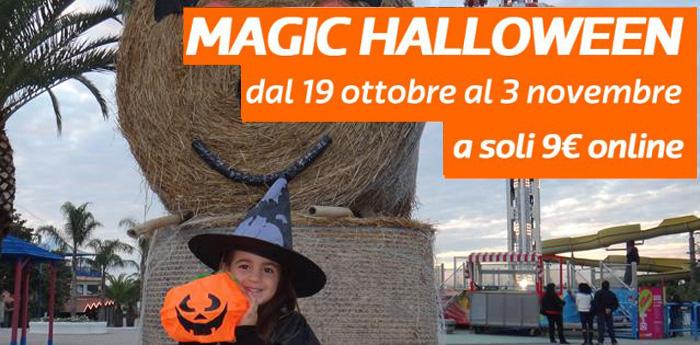 Magisches Halloween im Magic World Vergnügungspark