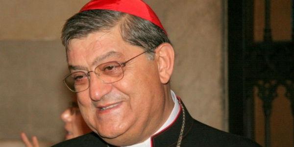 Cardinal Crescenzio Sepe of Naples who will bless Made in South