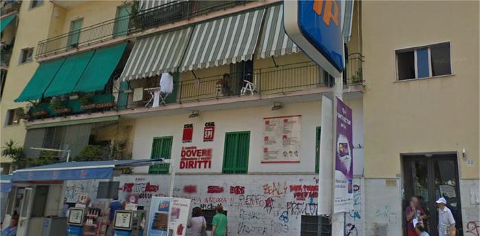 Via Andrea Doria a Fuorigrotta