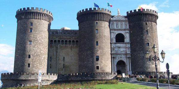 Photo of the Maschio Angioino of Naples