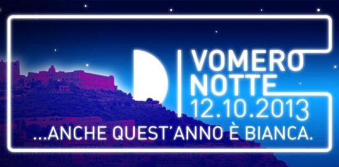 Poster of the second edition of Vomero Notte 2013