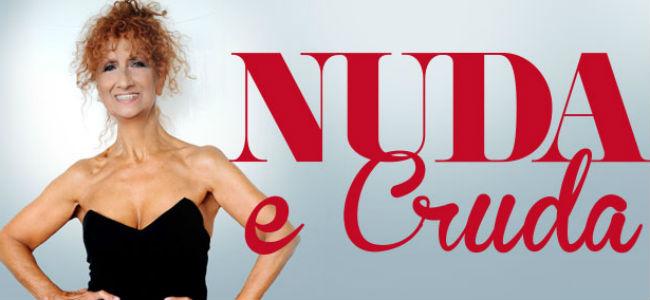 L'attrice comica romana Anna Mazzamauro in Nuda e Cruda al Teatro Troisi