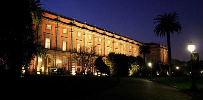 One night at the Museum of Capodimonte for the Giovani Ciceroni event in Capodimonte