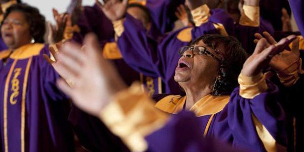 chorale de gospel pour chants de Noël