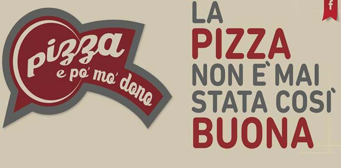 locandina di pizza e po' mo' dono che coinvolge 10 pizzerie di Napoli