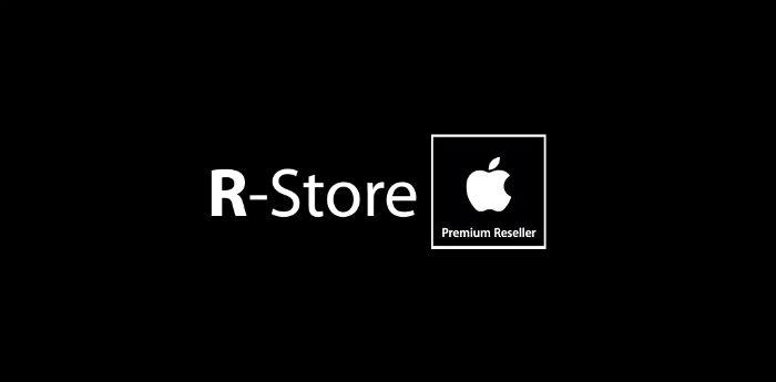 Logo des R-Stores, offizieller Apple-Händler
