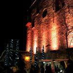 Foto del Castillo de Limatola con los mercados de Navidad