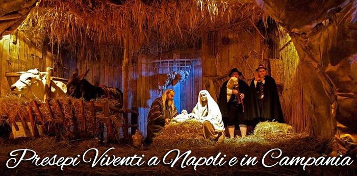 Crèches vivantes à Naples et dans la province et dans les villes de Campanie