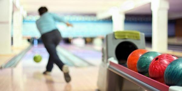 pista di bowling del bowling d'oltremare