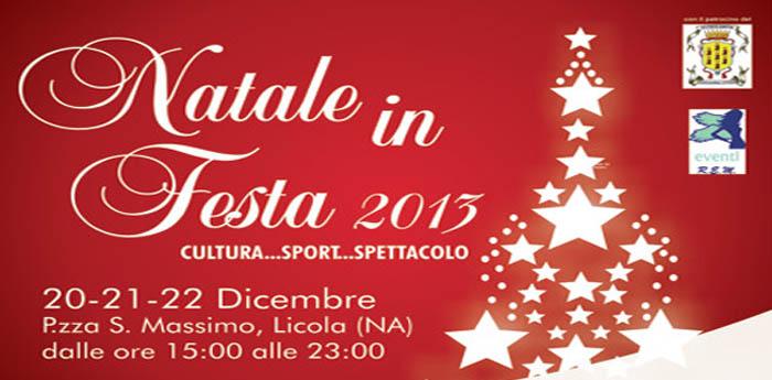 locandina modificata di natale in festa 2013 a licola