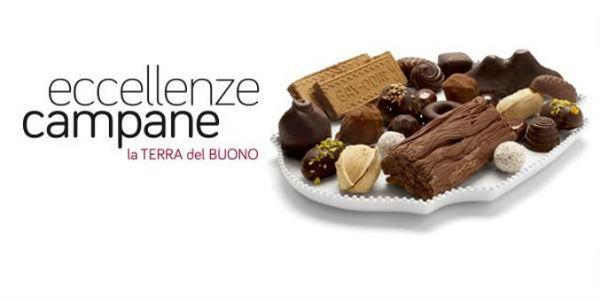 Locandina del punto vendita e ristoro Eccellenze Campane in via Brin a Napoli