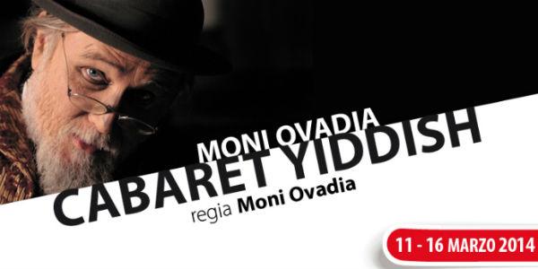 Locandina dello spettacolo Cabaret Yiddish al Teatro Nuovo di Napoli