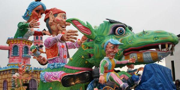 Flotteur allégorique du carnaval savianais