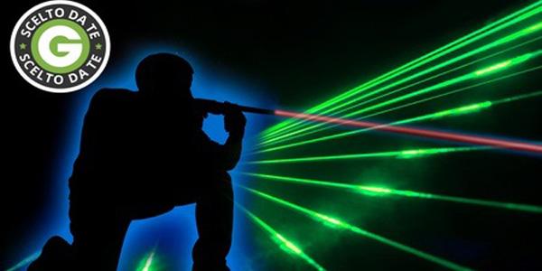 coupon per una partita a laser game