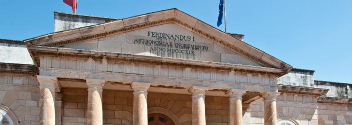 Image de l'observatoire astronomique de Capodimonte à Naples