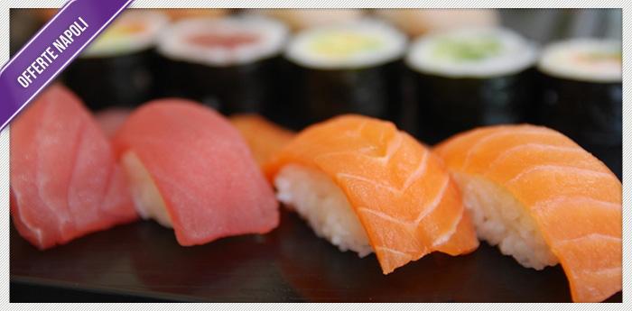 Plato de sushi japonés