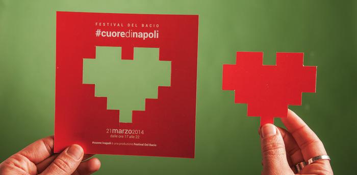 Cartaz do evento Festival del Bacio 2014 #cuoredinapoli