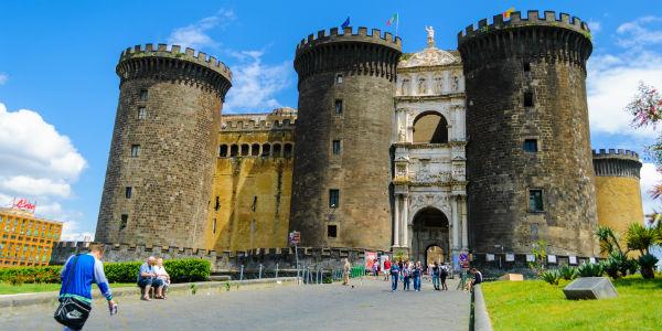 Foto di Castel Nuovo, o Maschio Angioino, a Napoli