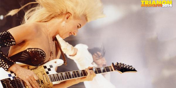 A guitarrista de Michael Jackson, Jennifer Batten