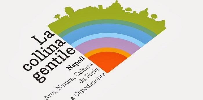 Poster of the La Collina Gentile kermesse in Naples