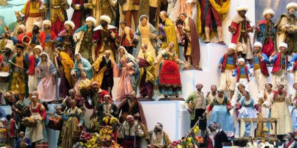 Crèches napolitaines pour la Foire de Pâques au Decumani 2014